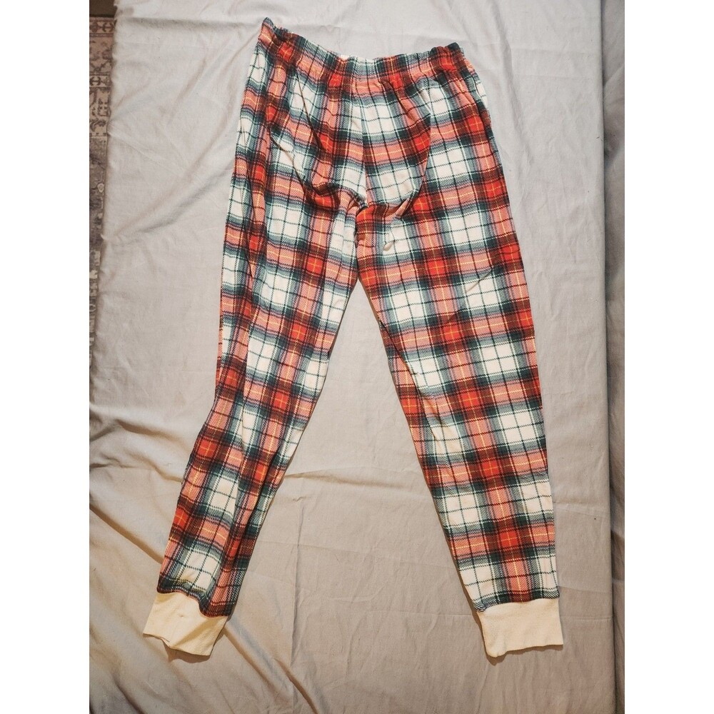 Plaid flannel pajama pants size Medium